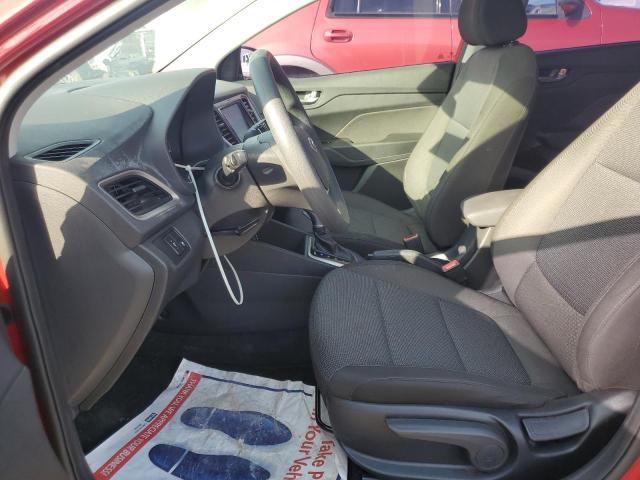 2022 Hyundai Accent VIN 3KPC24A63NE156839 Copart auction photo, rear end damage thumbnail 7