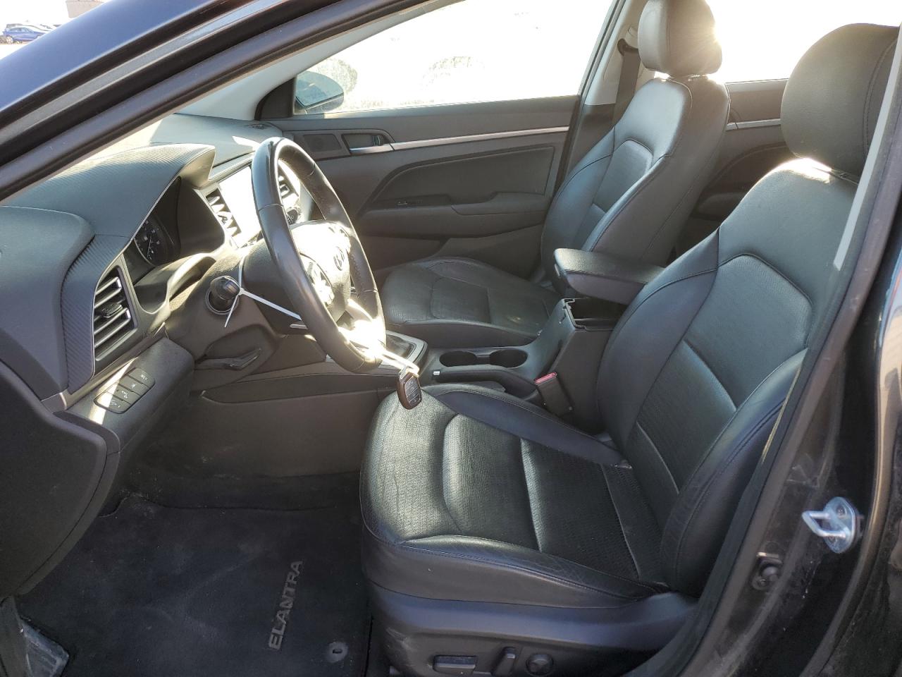 2020 Hyundai Elantra VIN 5NPD84LF7LH604234 Copart auction photo, front end / side damage thumbnail 7