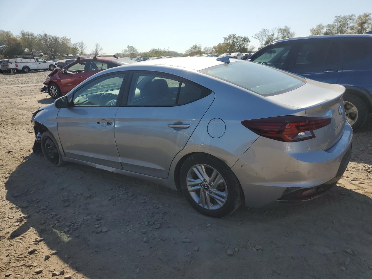 2020 Hyundai Elantra VIN 5NPD84LF4LH623842 Copart auction photo, front end / front end damage thumbnail 2