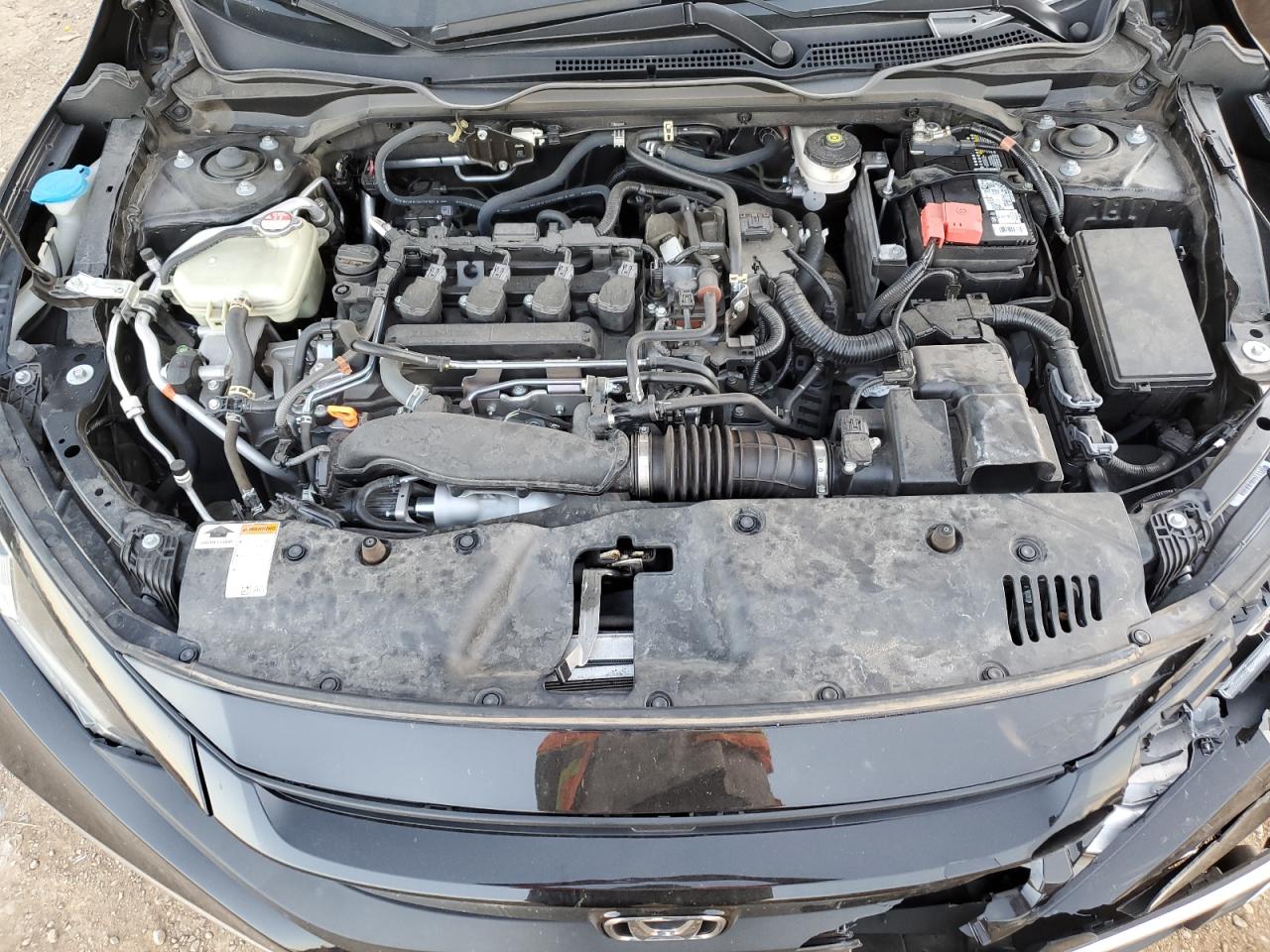 2021 Honda Civic VIN 19XFC1F33ME010298 Copart auction photo, front end damage thumbnail 11