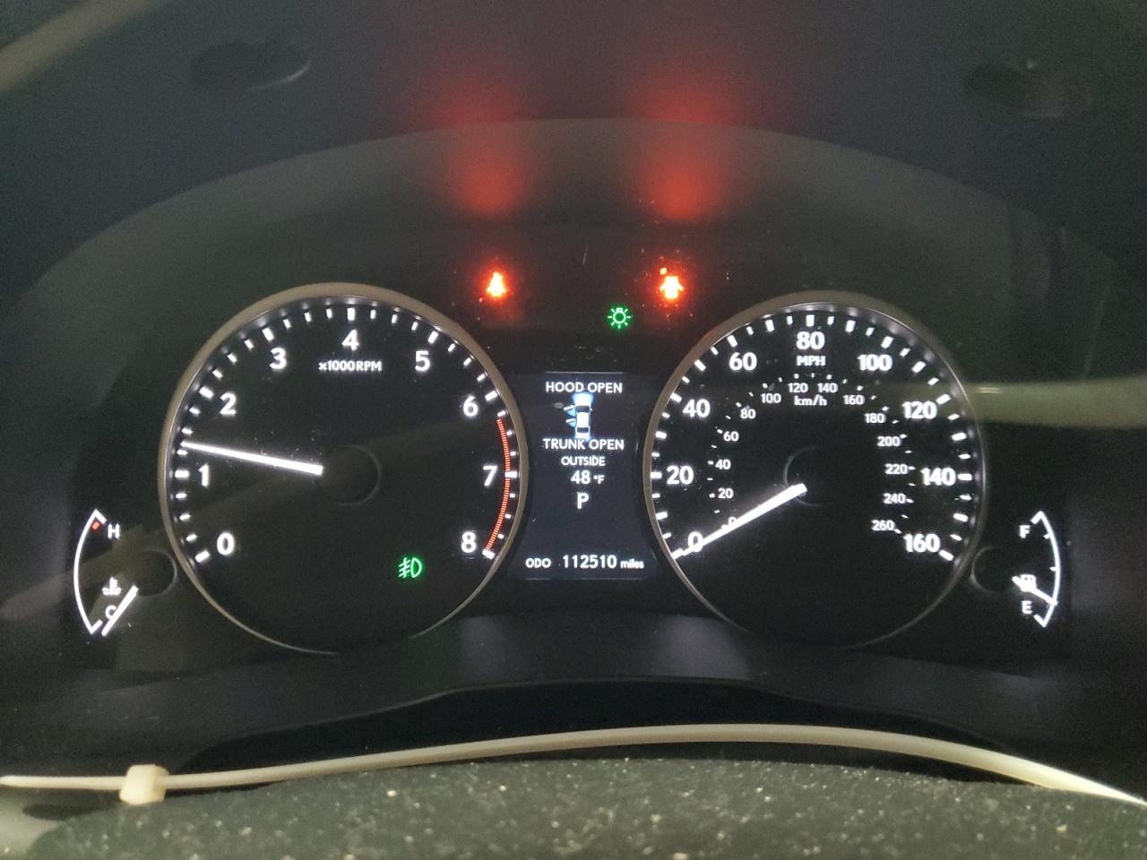 2015 Lexus ES VIN JTHBK1GG5F2199070 Copart auction photo, front end / side damage thumbnail 9