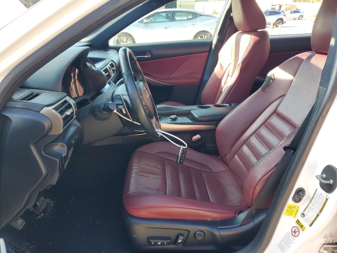 2015 Lexus IS VIN JTHBF1D26F5076633 Copart auction photo, all over damage thumbnail 7
