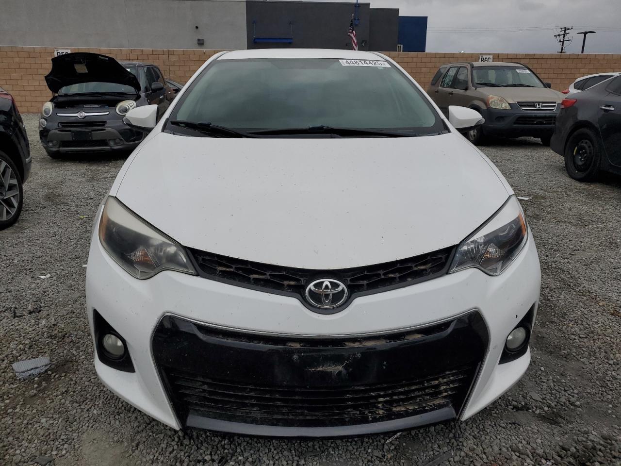 2014 Toyota Corolla VIN 2T1BURHE5EC095153 Copart auction photo, mechanical damage thumbnail 5