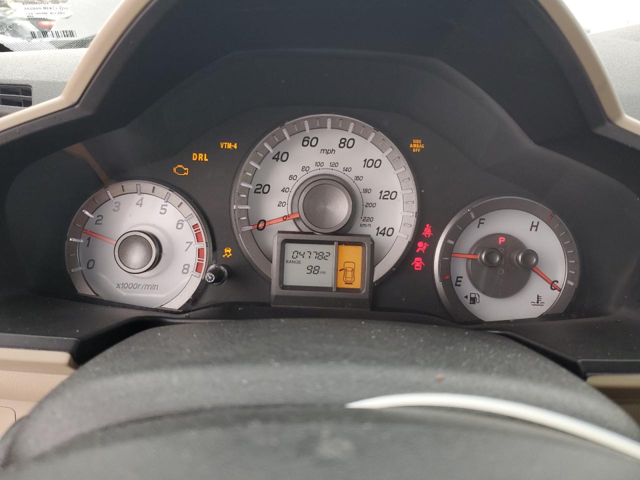 2014 Honda Pilot VIN 5FNYF4H24EB046549 Copart auction photo, front end / rear end damage thumbnail 9