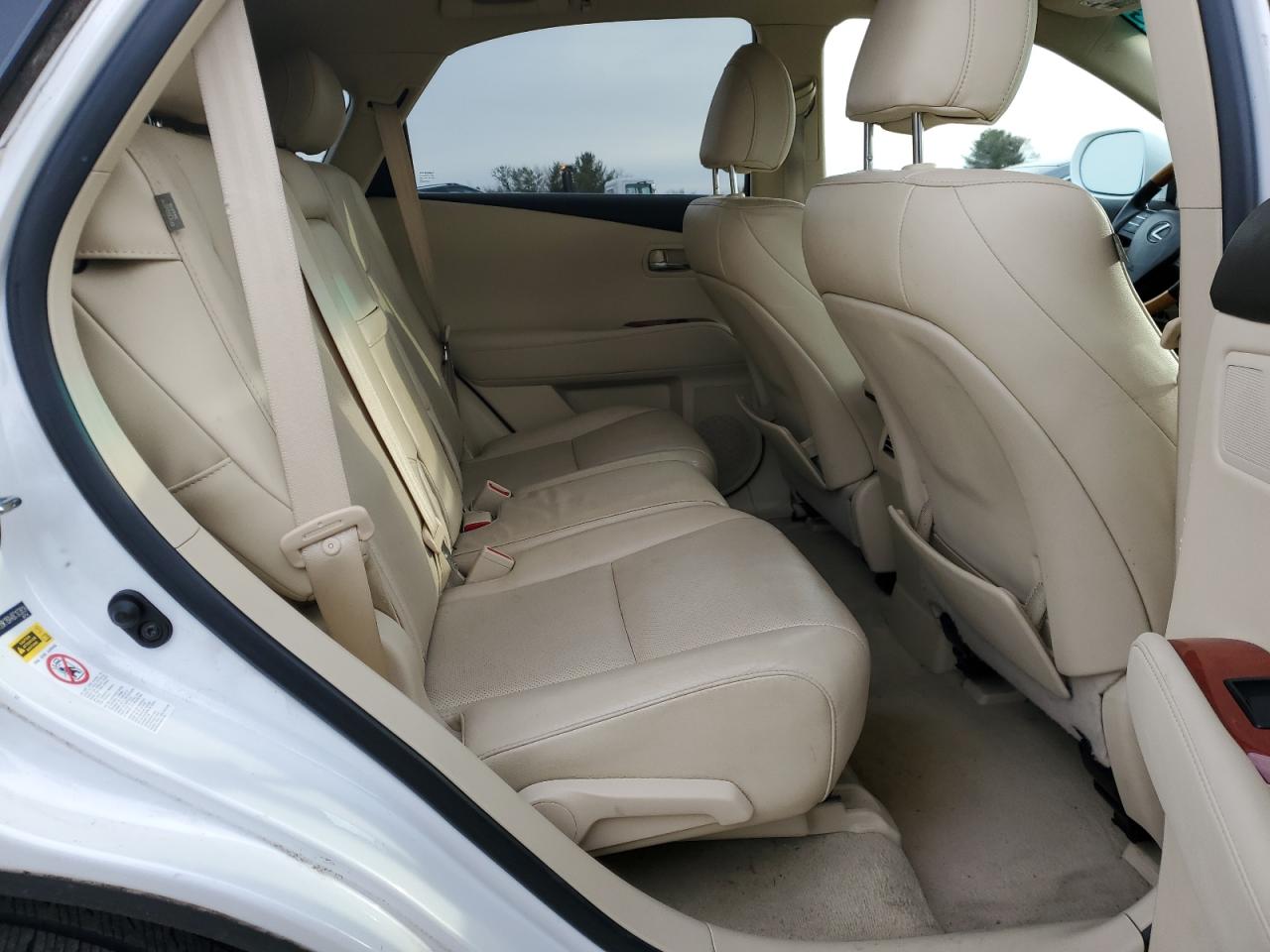 2011 Lexus RX VIN 2T2BK1BA4BC103814 Copart auction photo, front end damage thumbnail 11