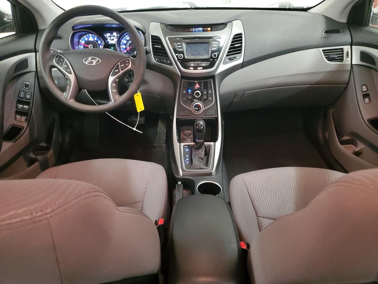 2015 Hyundai Elantra VIN 5NPDH4AE1FH609136 Copart auction photo, front end damage thumbnail 8
