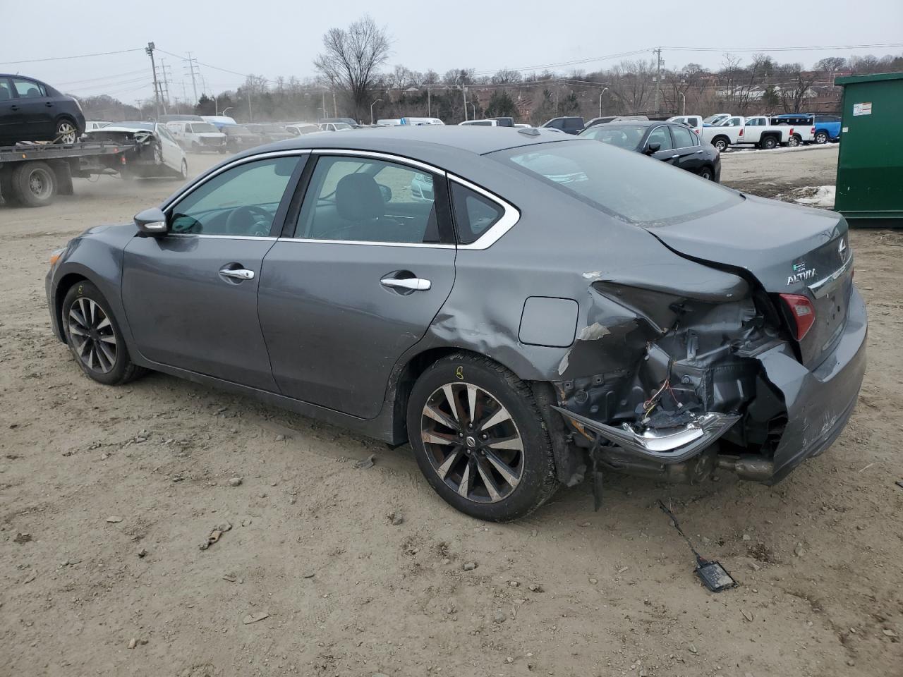 2018 Nissan Altima VIN 1N4AL3AP4JC153317 Copart auction photo, rear end / side damage thumbnail 2