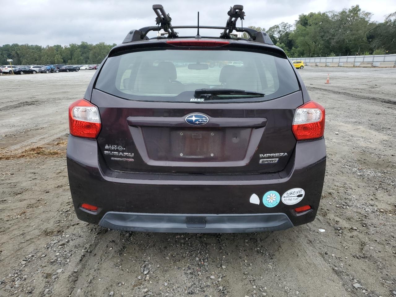 2013 Subaru Impreza VIN JF1GPAL66D2821765 Copart auction photo, front end / side damage thumbnail 6