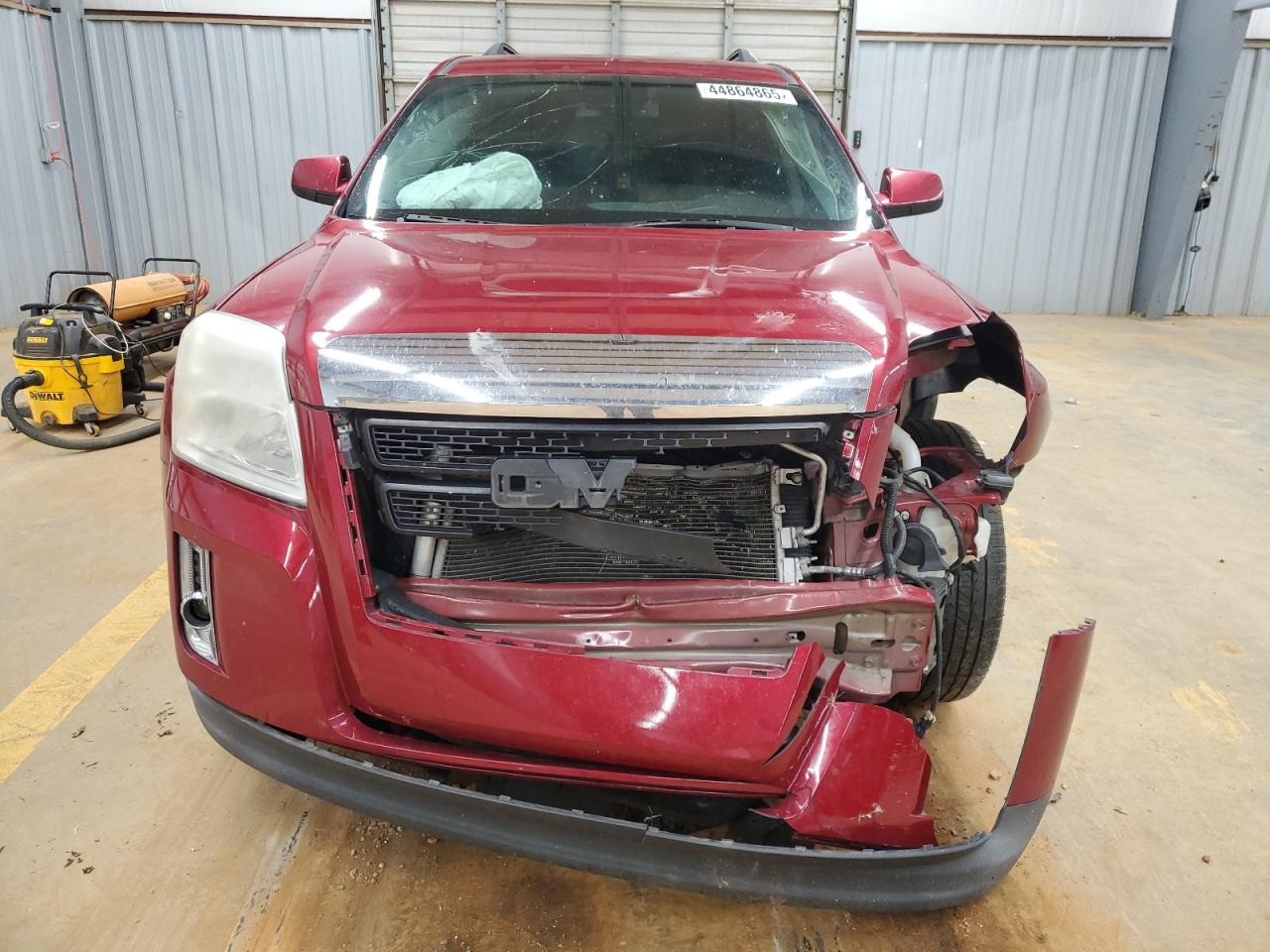 2015 GMC Terrain VIN 2GKALSEK7F6386339 Copart auction photo, front end / side damage thumbnail 5