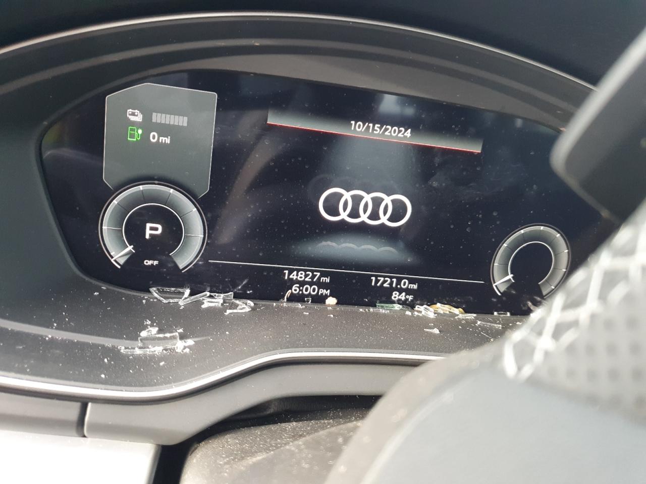 2023 Audi Q5 VIN WA1E2AFY4P2148552 Copart auction photo, top/roof damage thumbnail 9