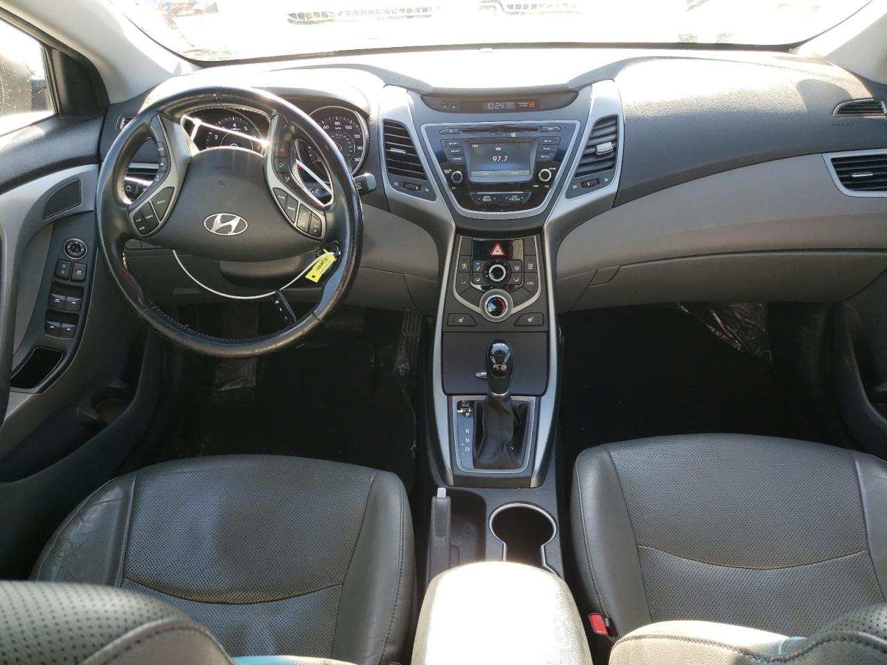 2014 Hyundai Elantra VIN 5NPDH4AE1EH509262 Copart auction photo, front end damage thumbnail 8