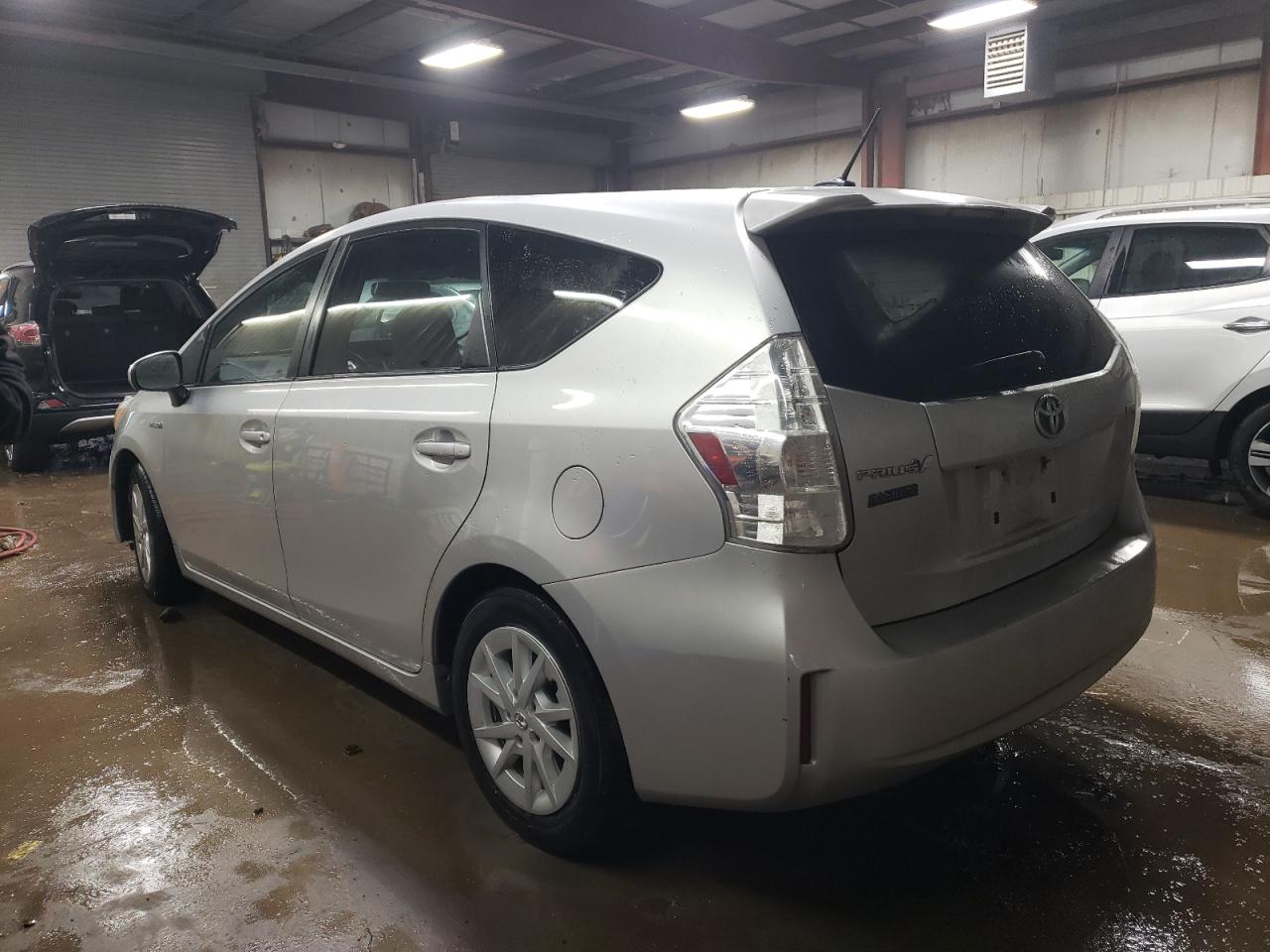 2013 Toyota Prius VIN JTDZN3EU2D3267442 Copart auction photo, hail damage thumbnail 2
