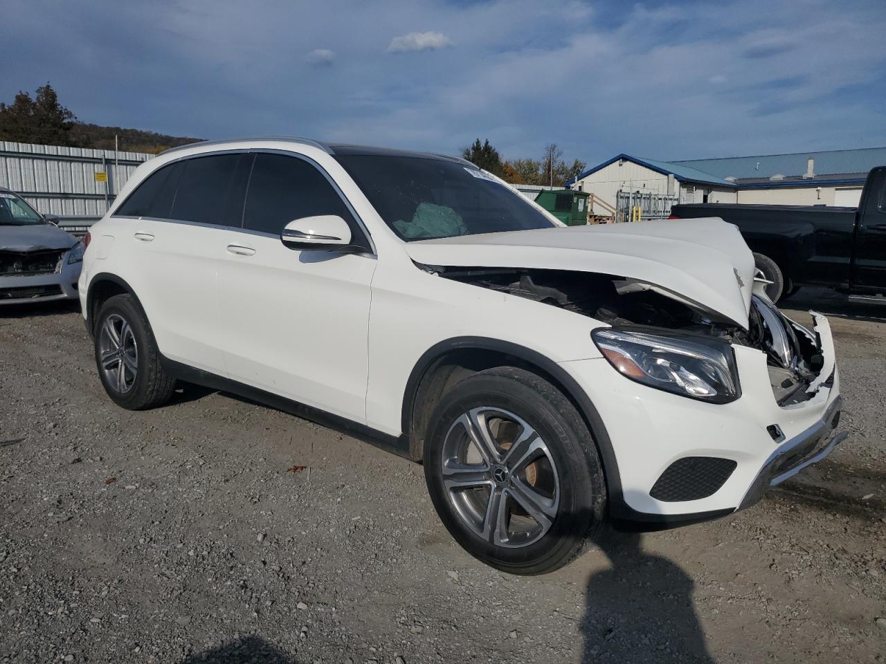 2019 Mercedes-Benz GLC VIN WDC0G4KB7KF663836 Copart auction photo, front end damage thumbnail 4