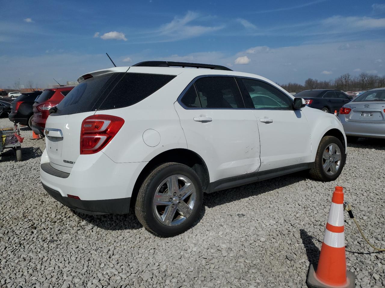 2016 Chevrolet Equinox VIN 2GNALCEK6G6136813 Copart auction photo, side damage thumbnail 3