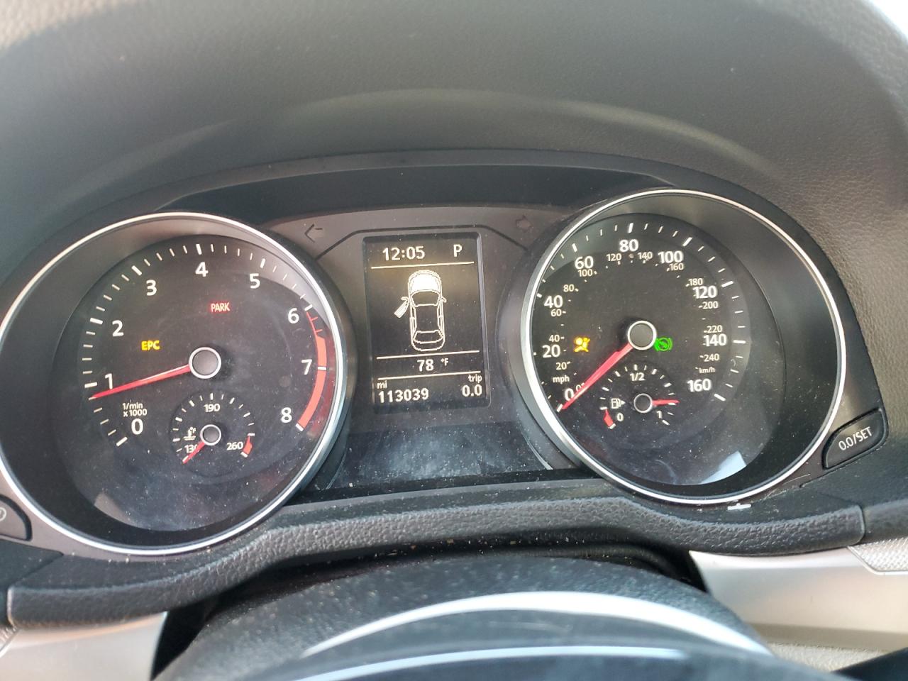 2017 Volkswagen Passat VIN 1VWAT7A37HC001361 Copart auction photo, water/flood damage thumbnail 9