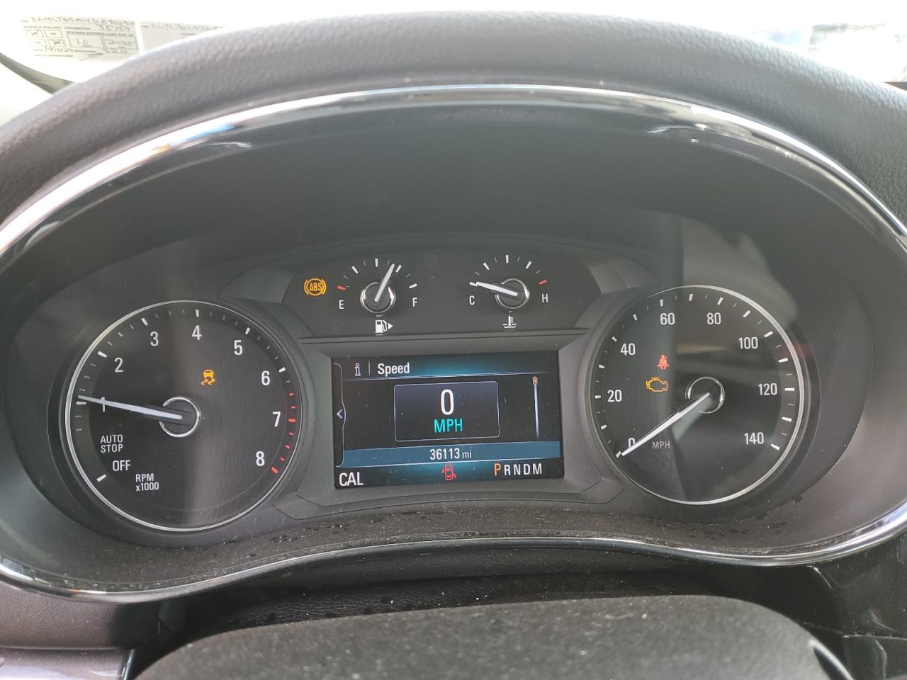 2019 Buick Encore VIN KL4CJGSM4KB862903 Copart auction photo, front end / rear end damage thumbnail 9
