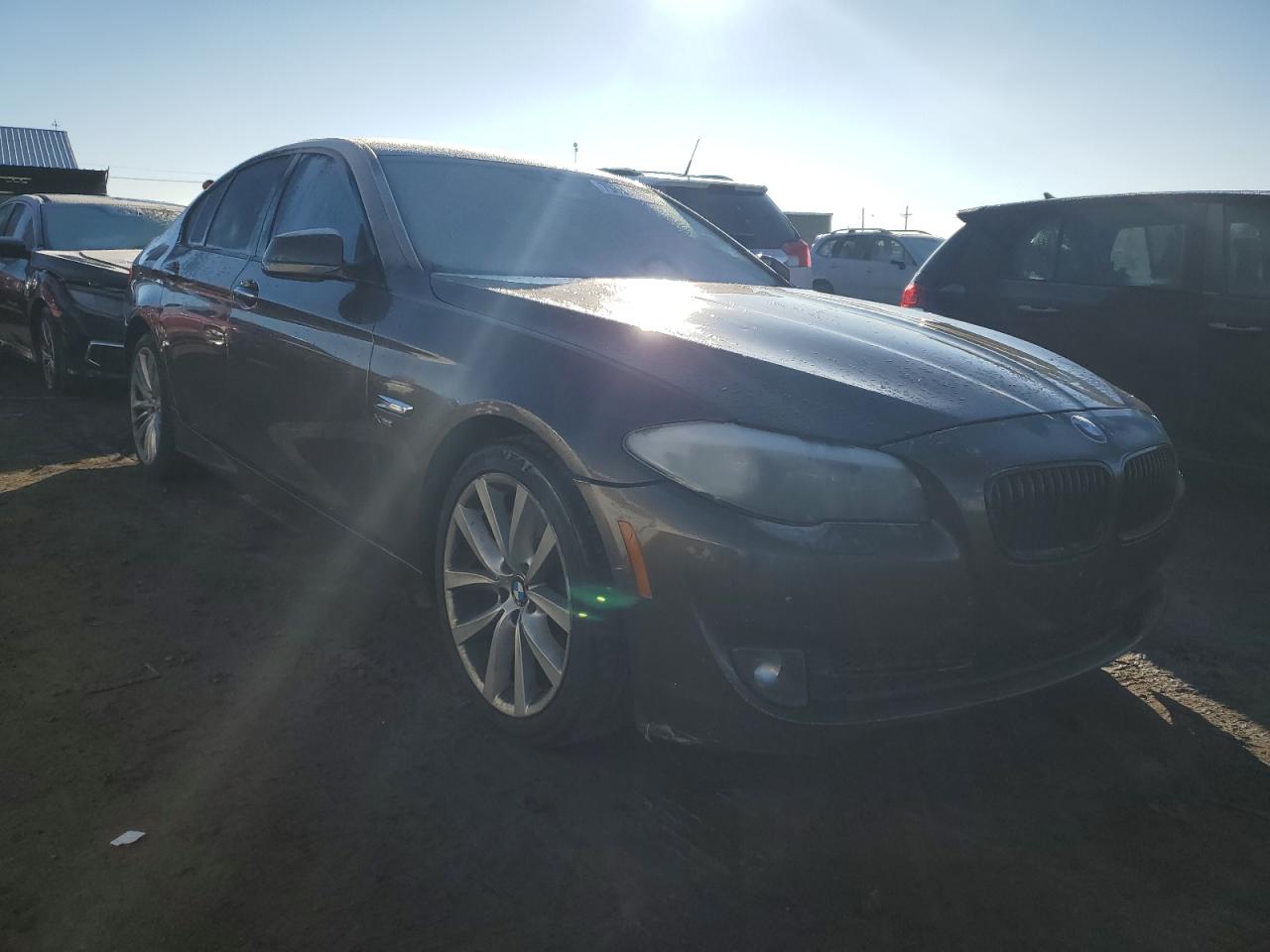 2011 BMW 5er VIN WBAFU7C56BC780082 Copart auction photo, hail / side damage thumbnail 4