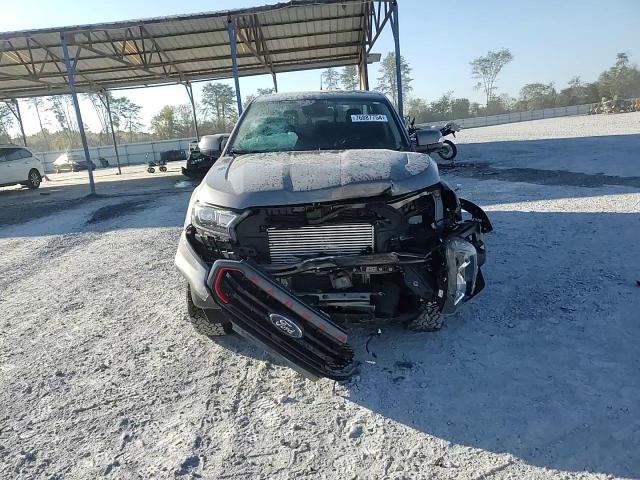 2022 Ford Ranger VIN 1FTER4FH2NLD16621 Copart auction photo, front end / side damage thumbnail 11