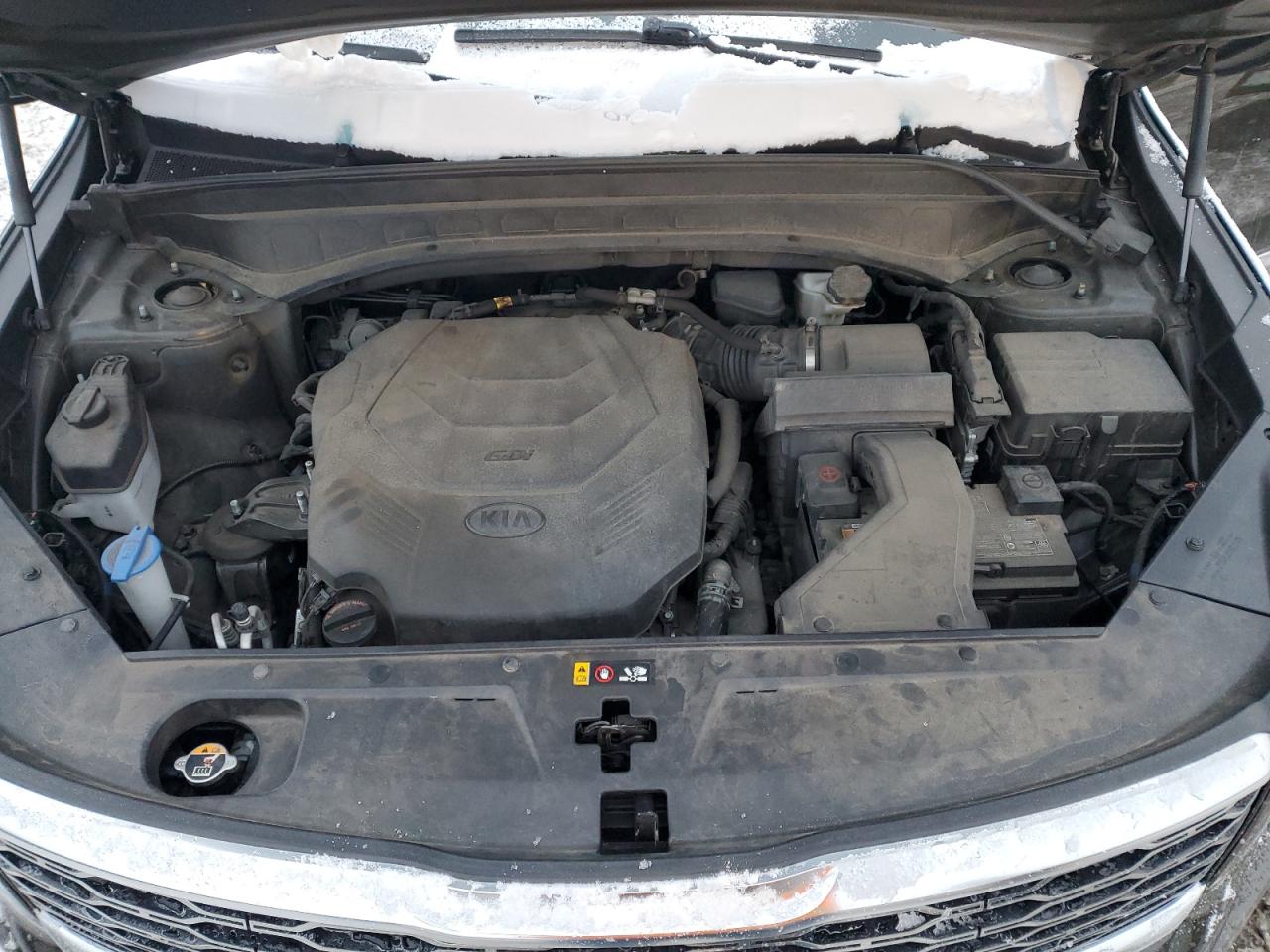 2021 KIA Telluride VIN 5XYP3DHC7MG181352 Copart auction photo, rear end damage thumbnail 12