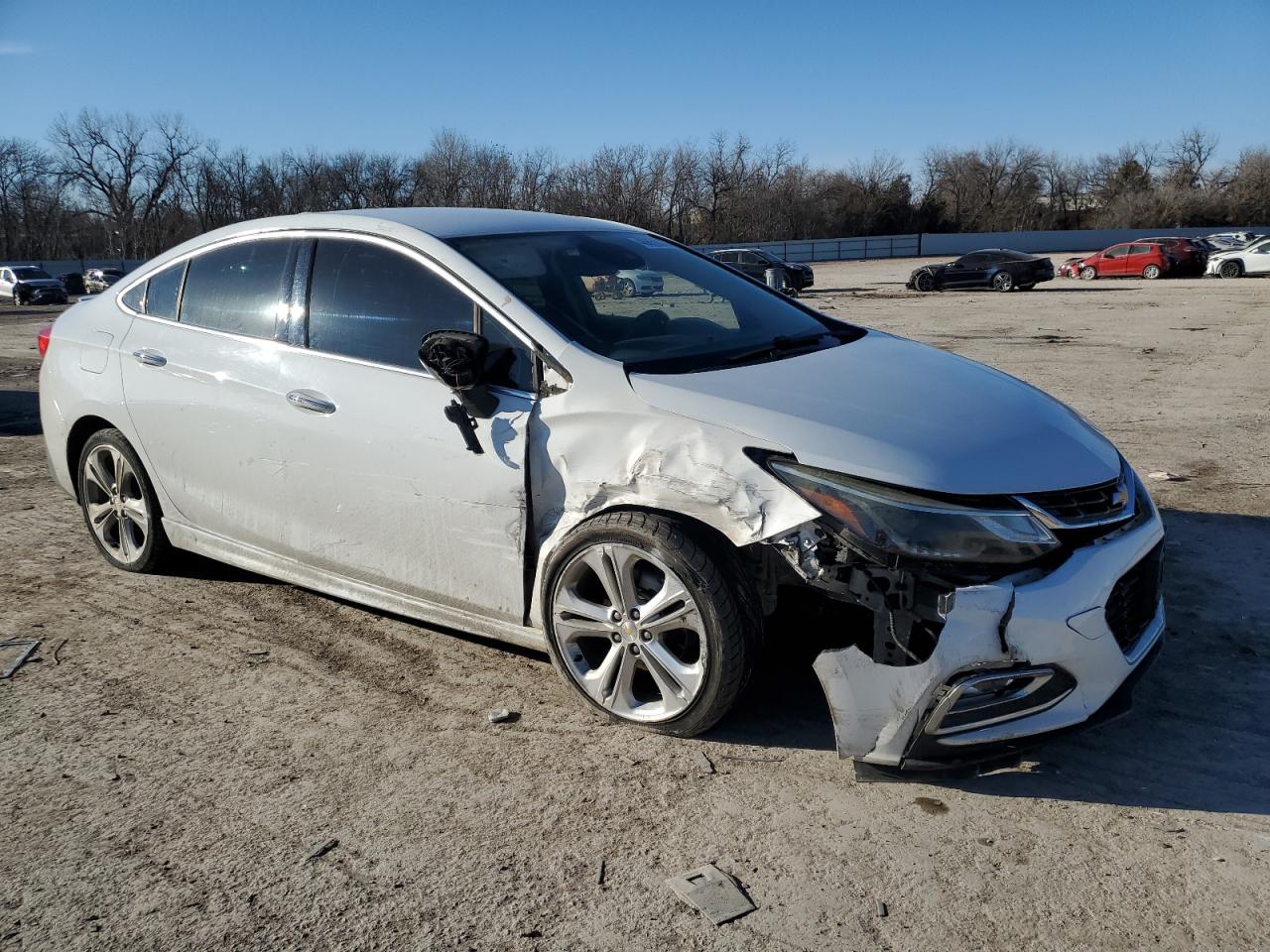2017 Chevrolet Cruze VIN 1G1BF5SM9H7113767 Copart auction photo, side / undercarriage damage thumbnail 4