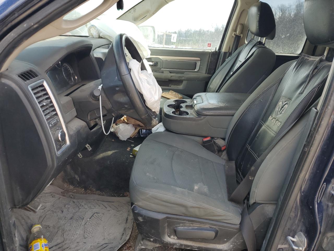 2013 RAM 1500 VIN 1C6RR7GT7DS610811 Copart auction photo, front end / side damage thumbnail 7
