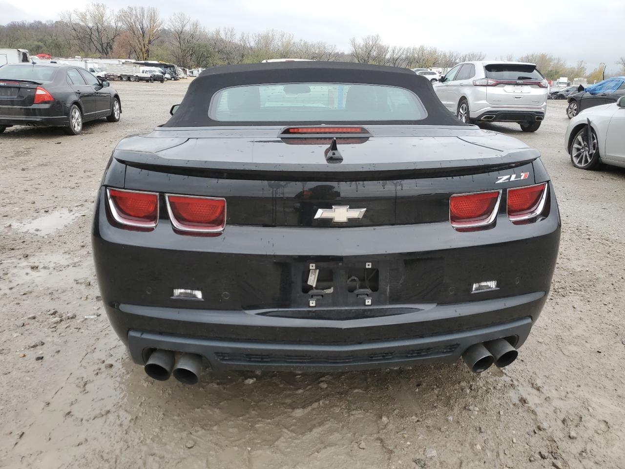 2013 Chevrolet Camaro VIN 2G1FL3DP1D9807609 Copart auction photo, front end damage thumbnail 6