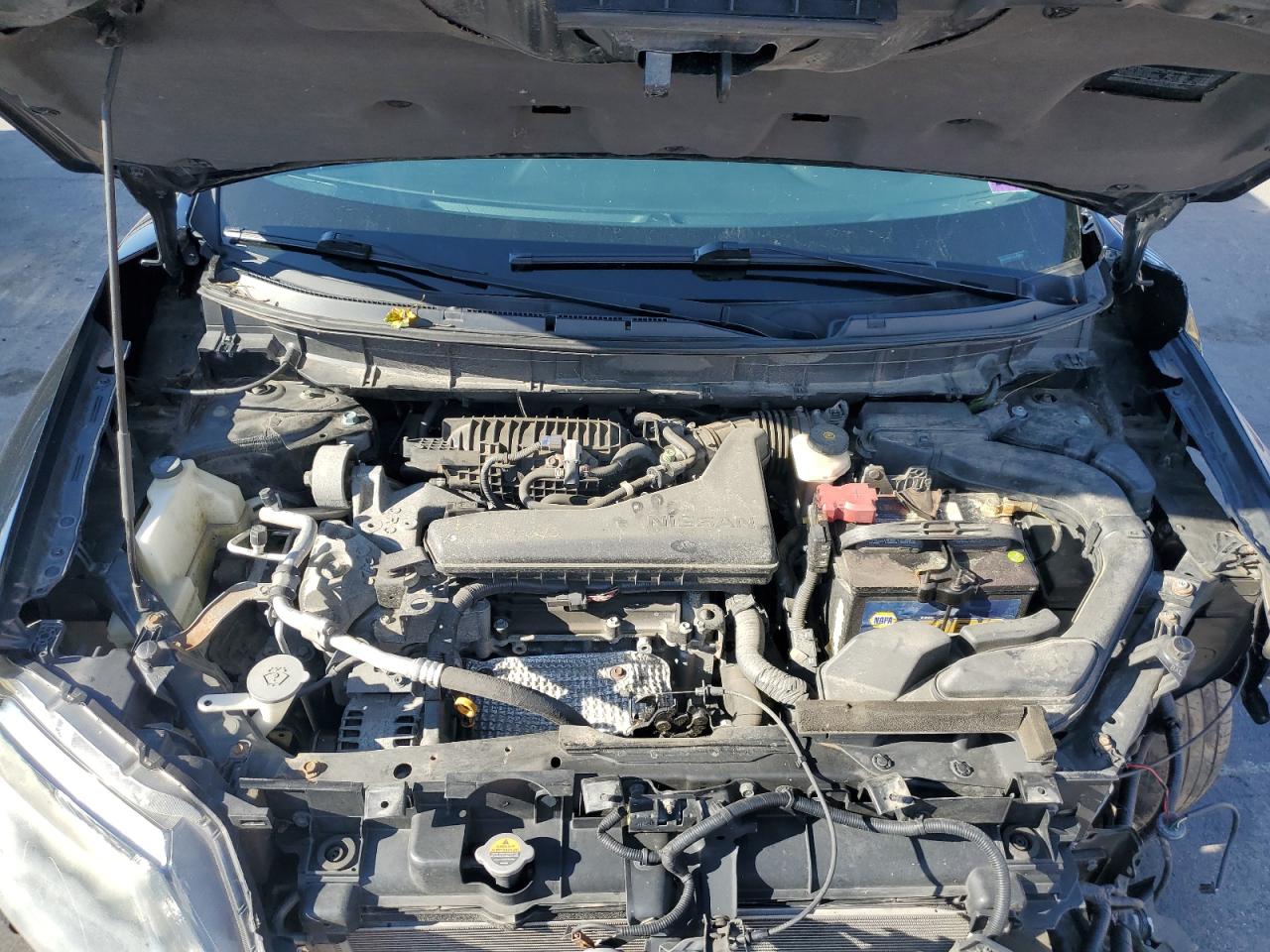 2016 Nissan Rogue VIN 5N1AT2MV2GC819559 Copart auction photo, front end / side damage thumbnail 13