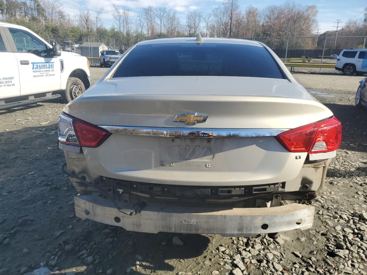 2014 Chevrolet Impala VIN 2G1115SL9E9141001 Copart auction photo, all over / undercarriage damage thumbnail 6
