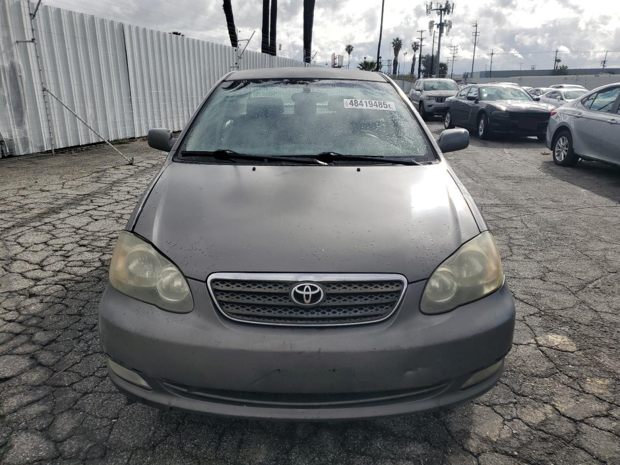 2005 Toyota Corolla VIN 1NXBR32E35Z521539 Copart auction photo, side / front end damage thumbnail 5