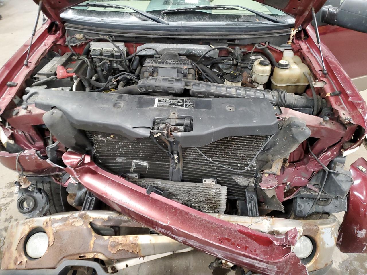 2006 Ford F-150 VIN 1FTPW14V66KC85647 Copart auction photo, front end damage thumbnail 11