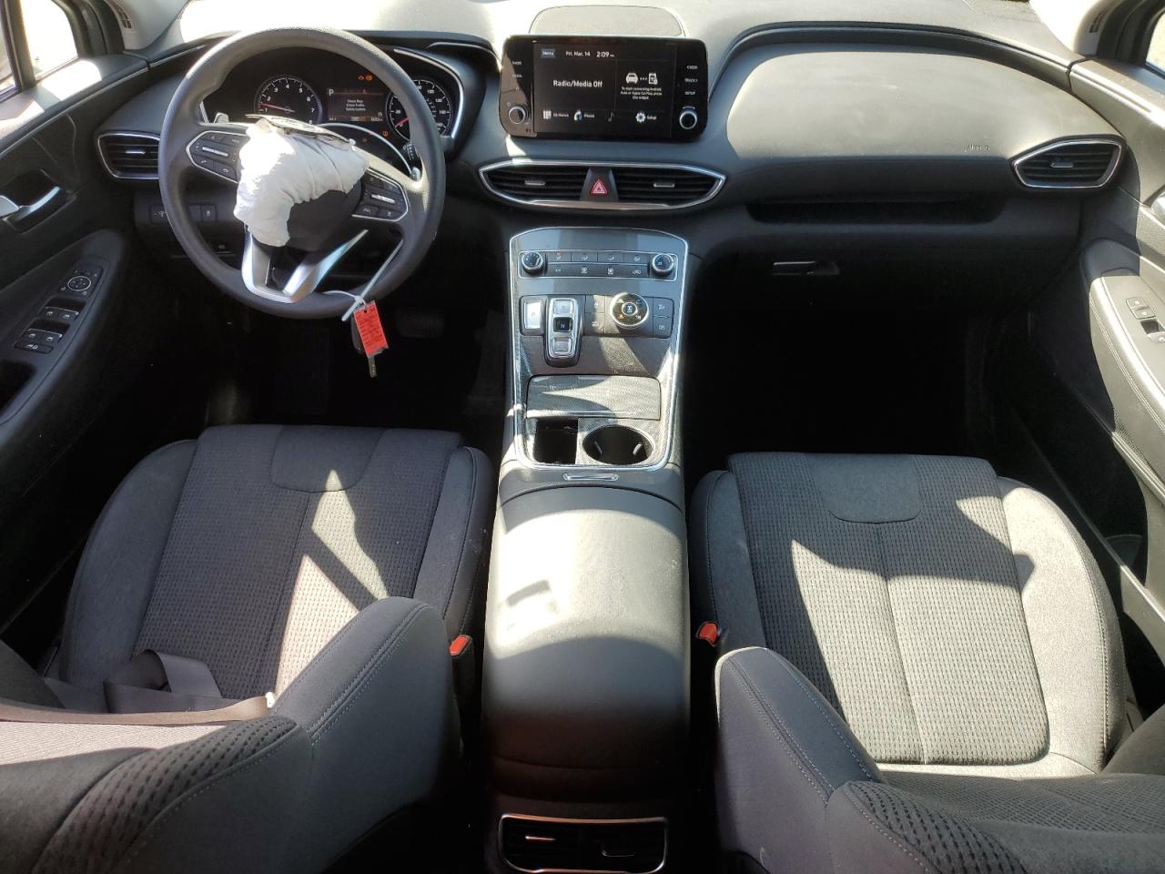 2023 Hyundai Santa Fe VIN 5NMS1DAJ8PH650791 Copart auction photo, front end / minor dent/scratches damage thumbnail 8