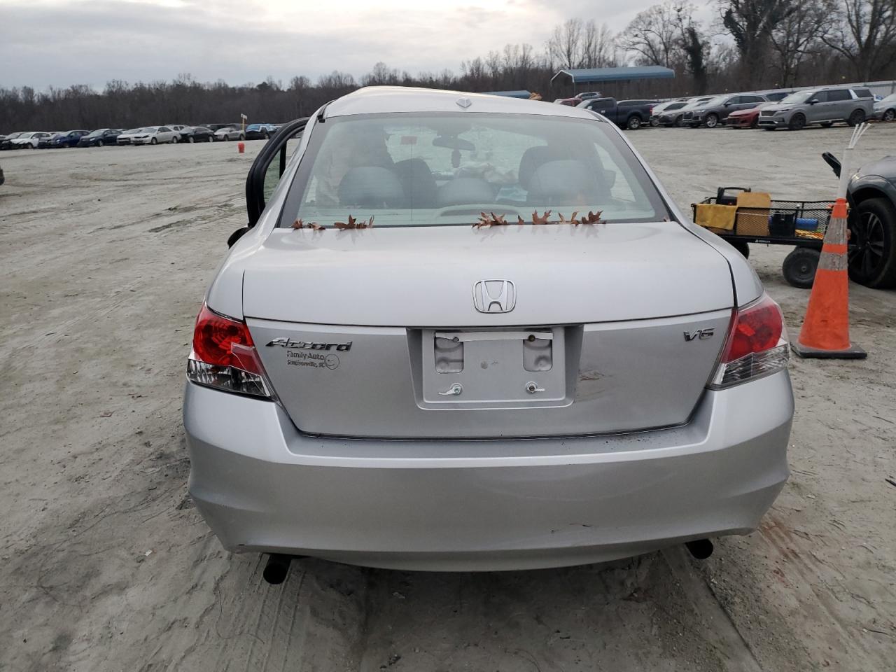 2008 Honda Accord VIN 1HGCP368X8A001347 Copart auction photo, all over damage thumbnail 6