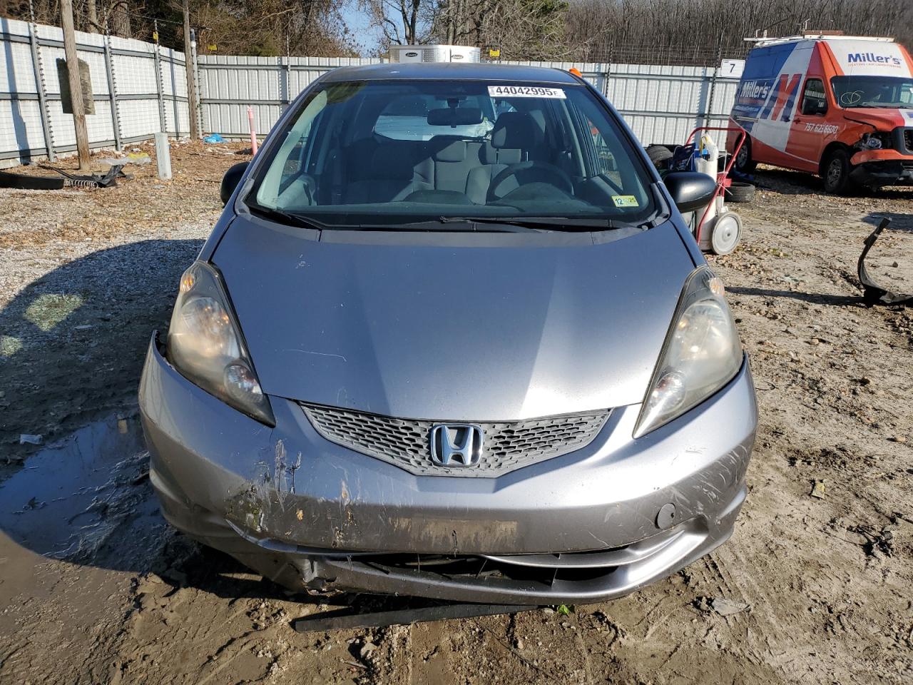 2010 Honda Fit VIN JHMGE8H20AS011816 Copart auction photo, front end / side damage thumbnail 5
