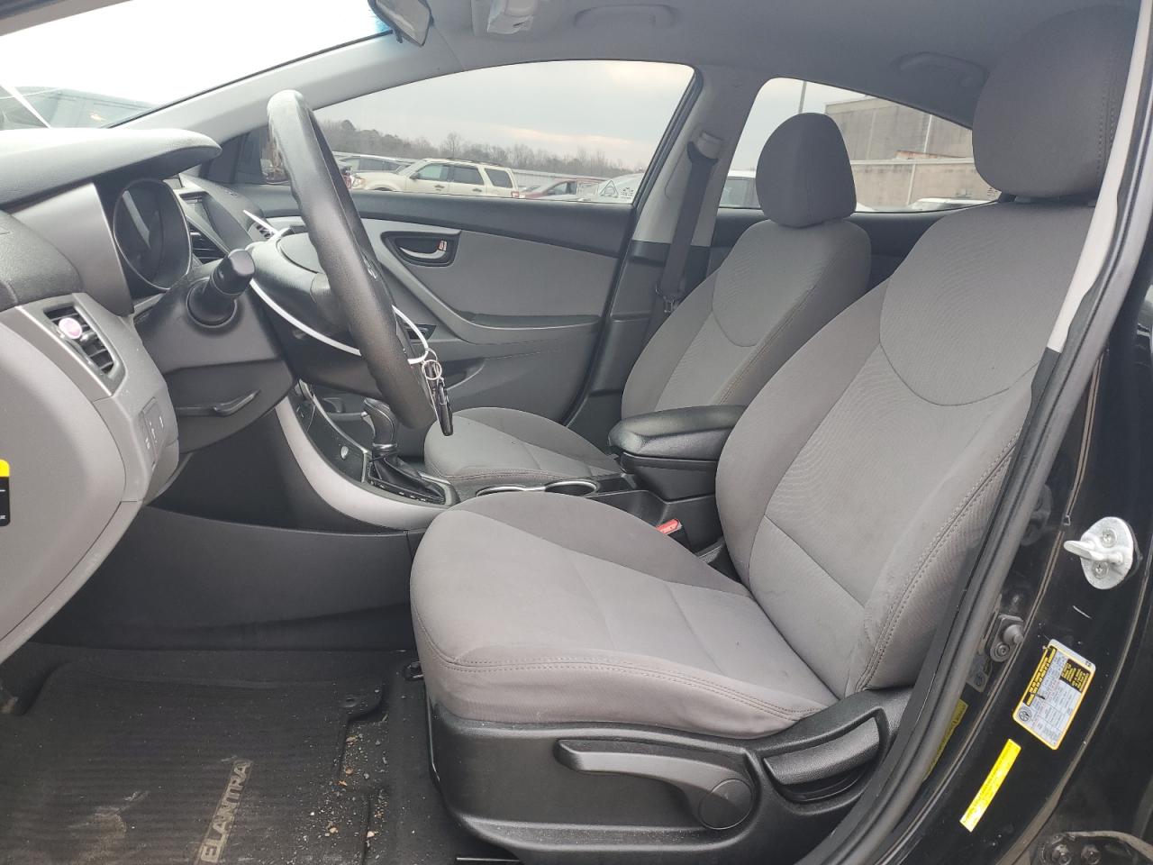 2014 Hyundai Elantra VIN 5NPDH4AE7EH458690 Copart auction photo, front end damage thumbnail 7