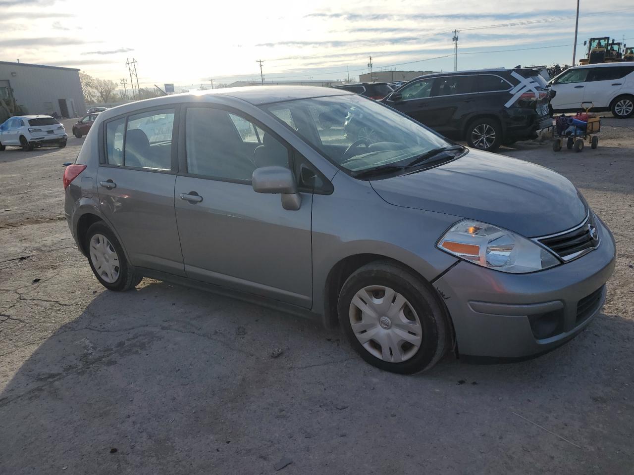 2011 Nissan Versa VIN 3N1BC1CP5BL415855 Copart auction photo, hail / front end damage thumbnail 4