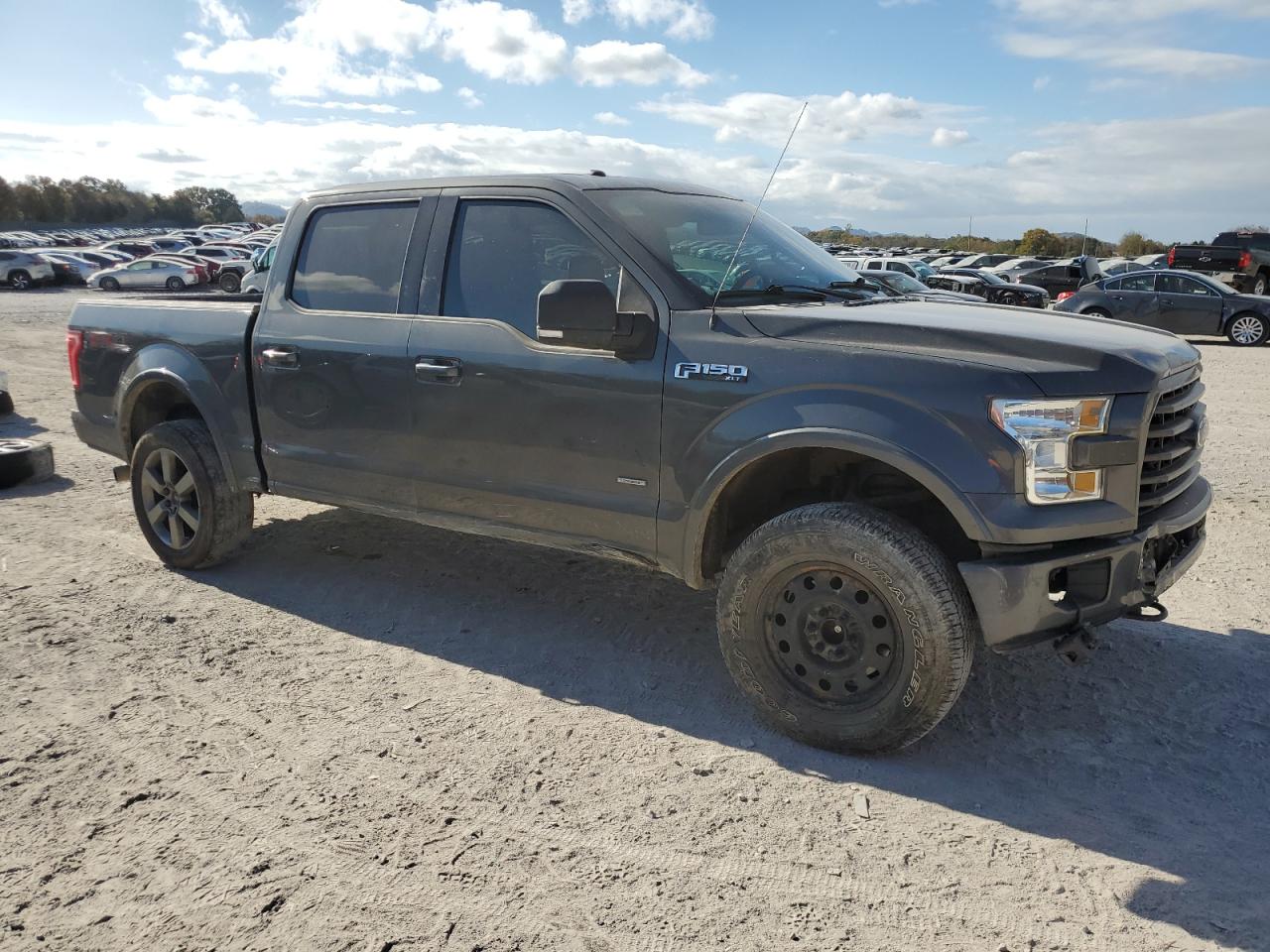 2016 Ford F-150 VIN 1FTEW1EG0GFA43714 Copart auction photo, all over damage thumbnail 4