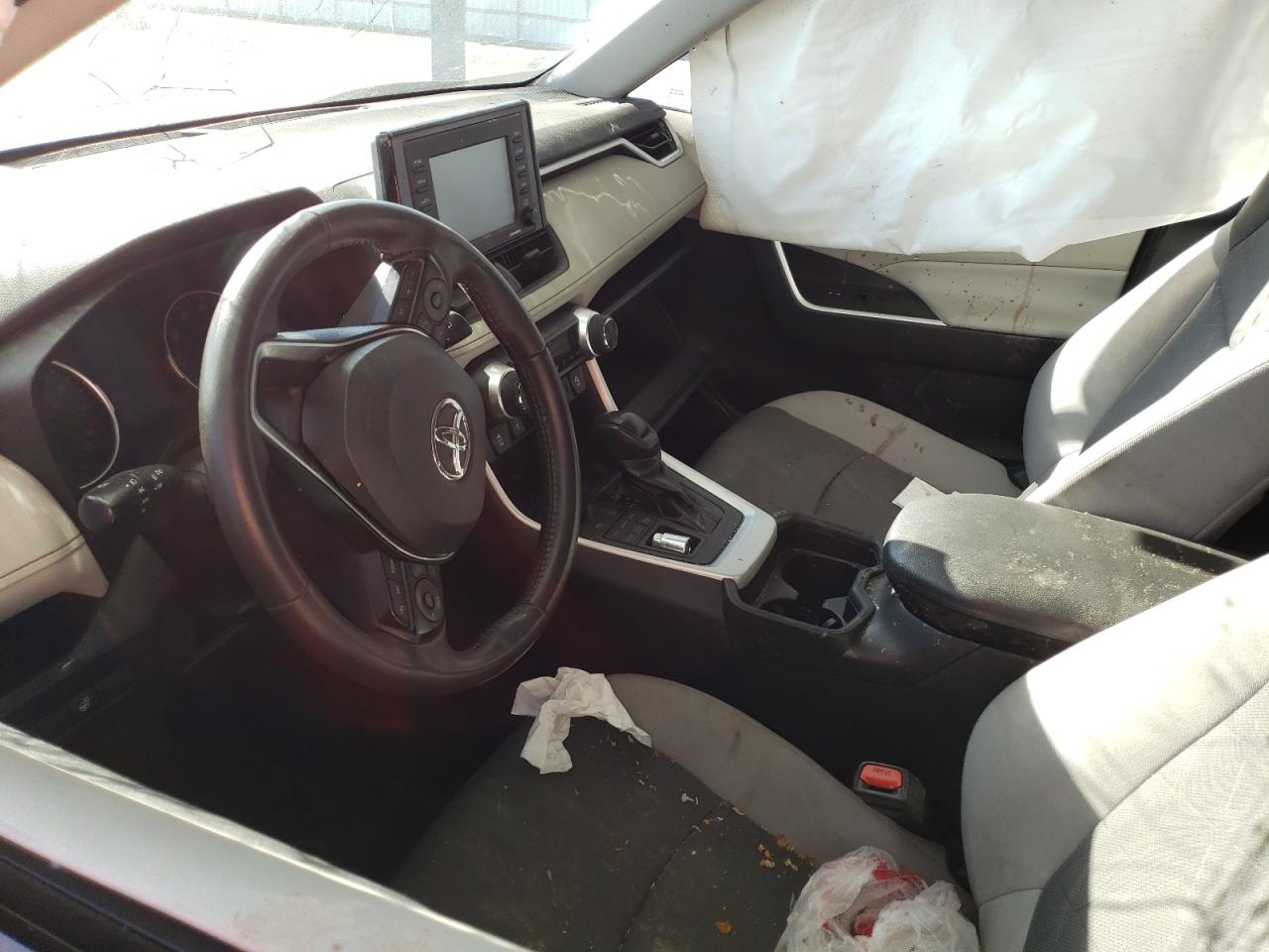 2020 Toyota RAV 4 VIN 2T3P1RFV2LC131063 Copart auction photo, all over damage thumbnail 8