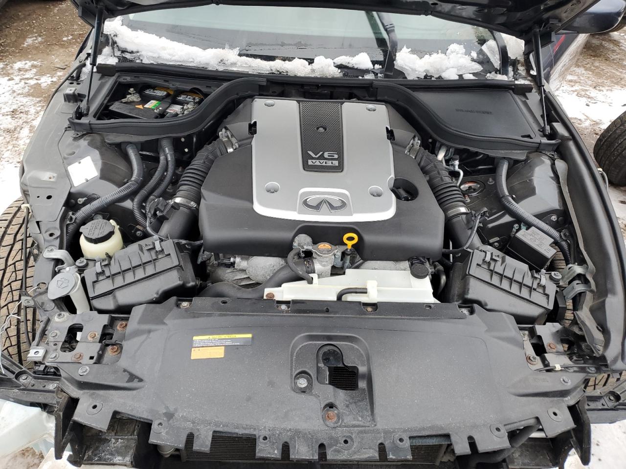2011 Infiniti G VIN JN1CV6EL1BM260278 Copart auction photo, stripped damage thumbnail 11