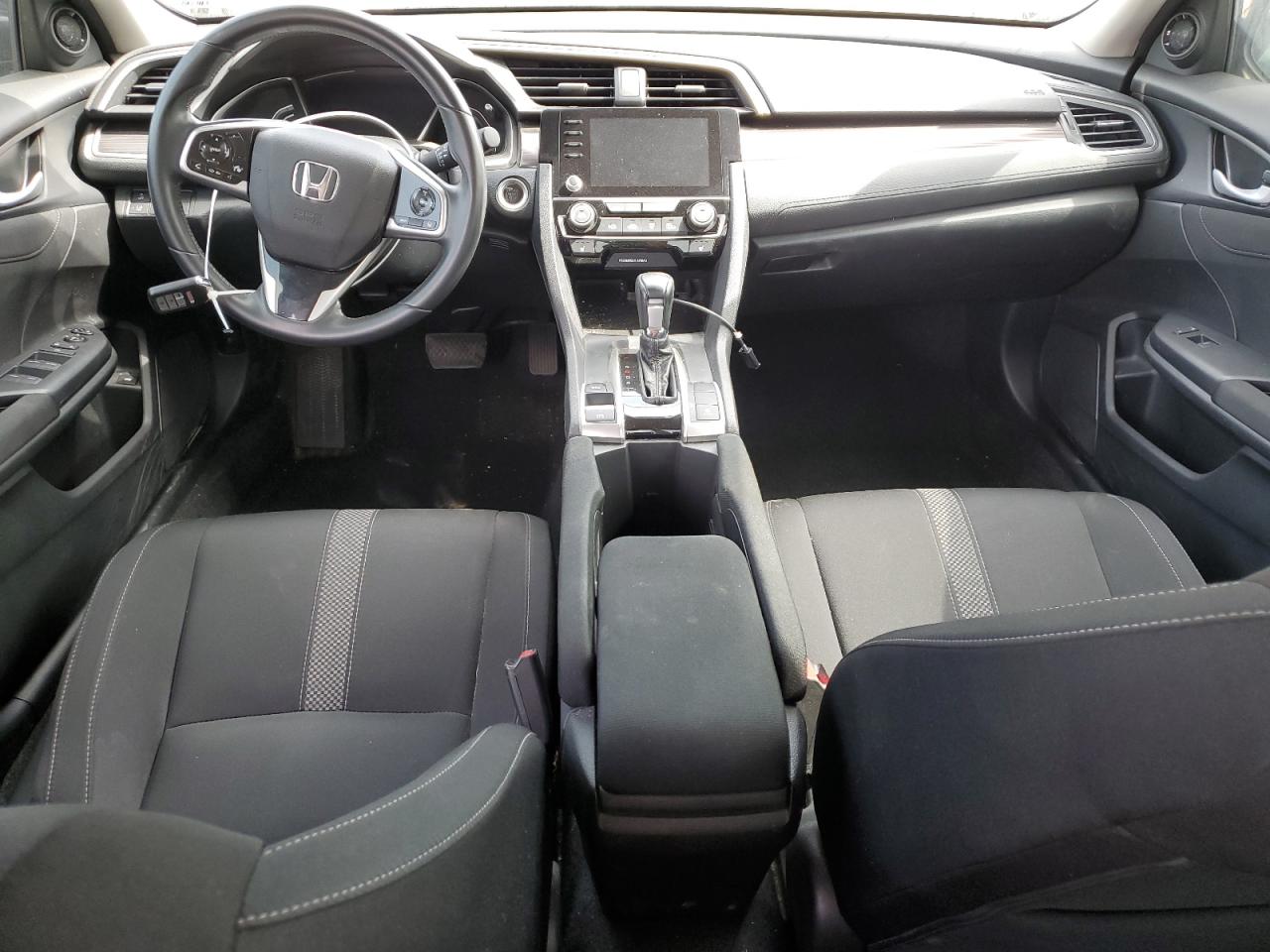 2020 Honda Civic VIN 19XFC1F39LE215879 Copart auction photo, vandalism damage thumbnail 8