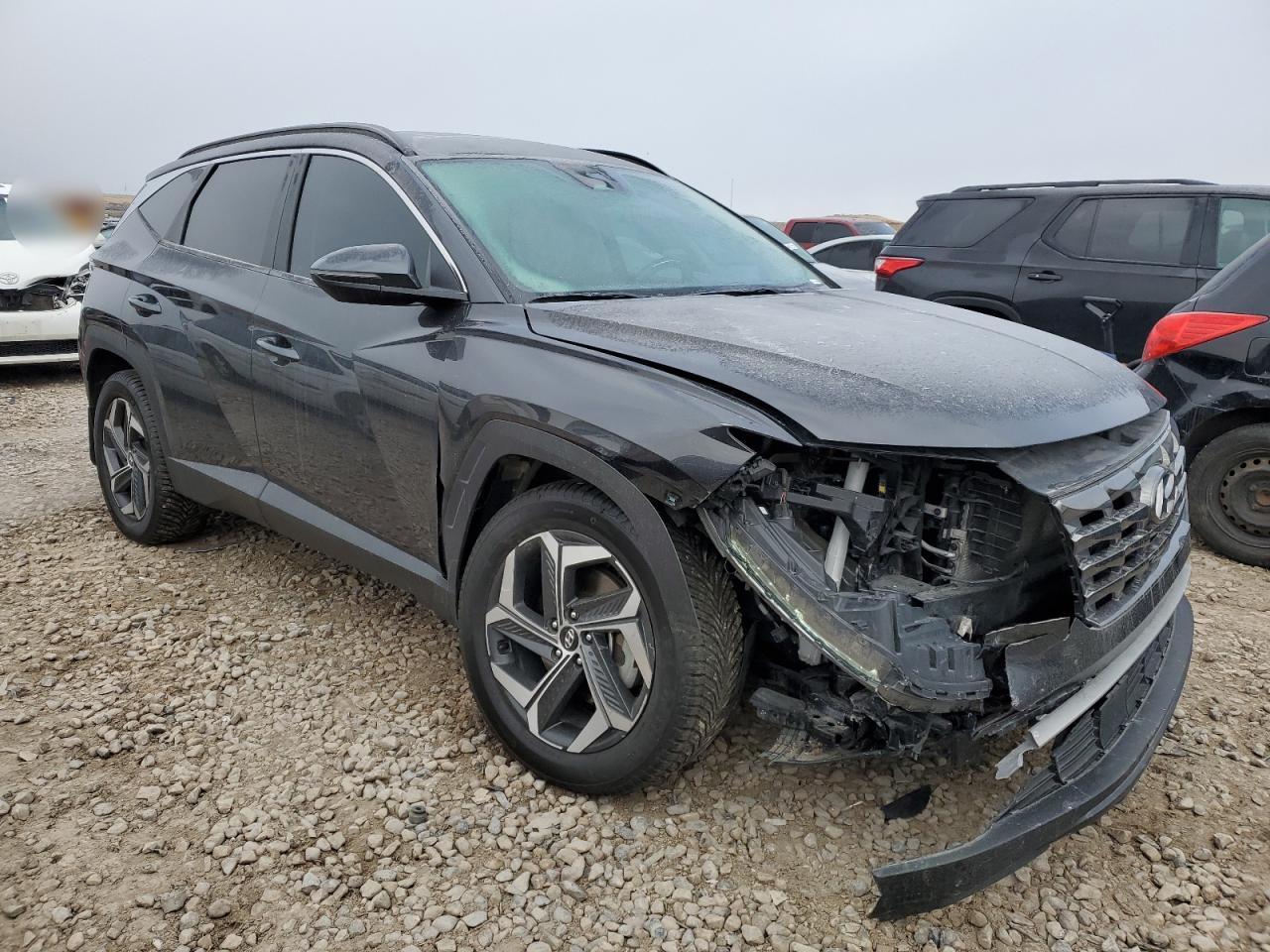 2022 Hyundai Tucson VIN 5NMJCCAE1NH066183 Copart auction photo, front end damage thumbnail 4