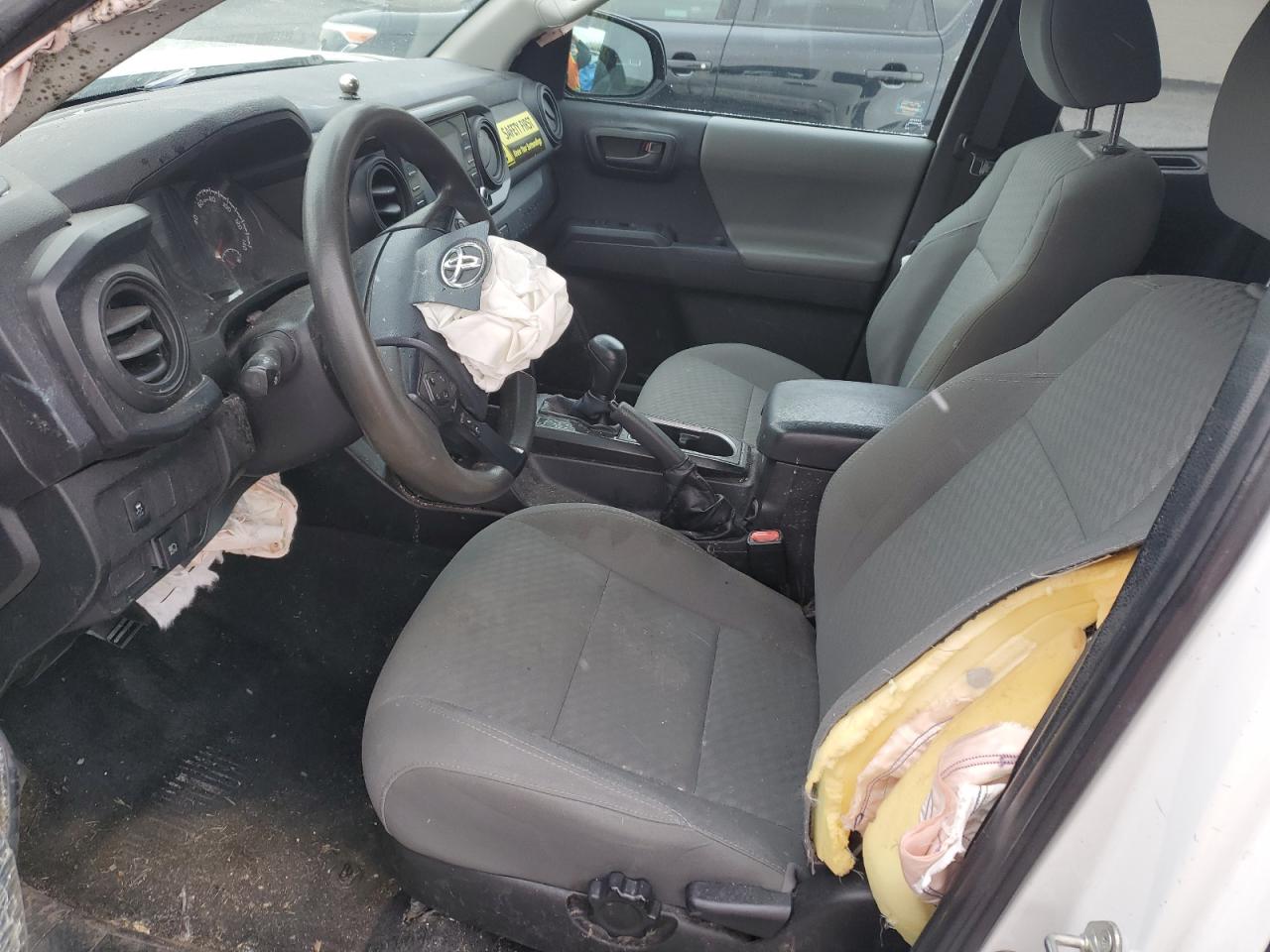 2020 Toyota Tacoma VIN 3TYRX5GN4LT004883 Copart auction photo, side damage thumbnail 7