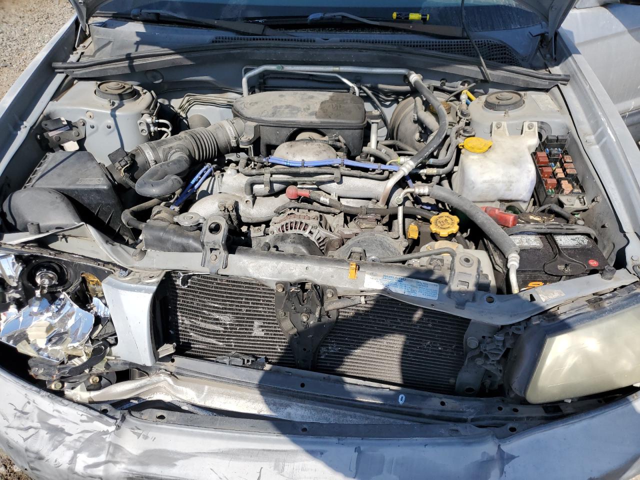 2005 Subaru Forester VIN JF1SG63675H719817 Copart auction photo, front end damage thumbnail 13
