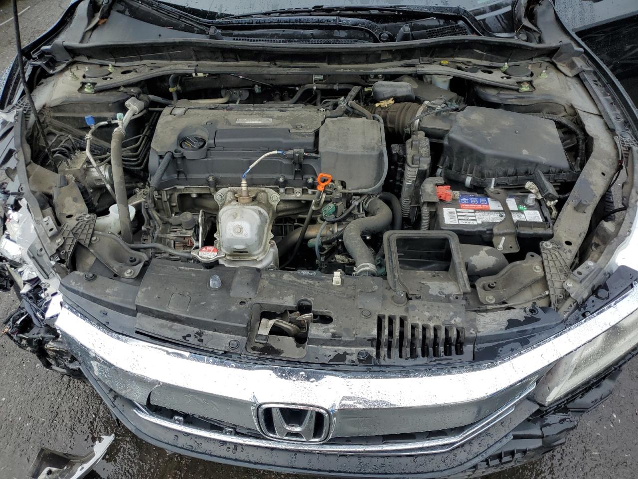 2017 Honda Accord VIN 1HGCR2F87HA289543 Copart auction photo, front end damage thumbnail 11