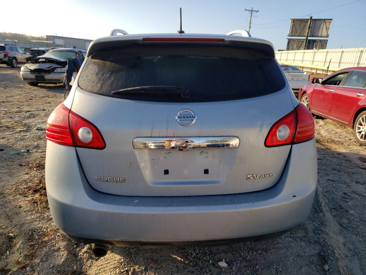 2011 Nissan Rogue VIN JN8AS5MV2BW277741 Copart auction photo, all over damage thumbnail 6