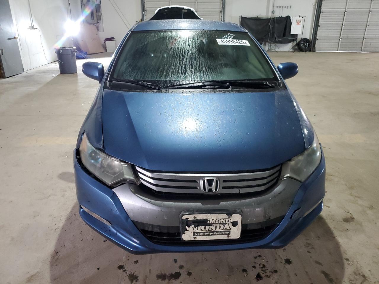 2010 Honda Insight VIN JHMZE2H78AS027263 Copart auction photo, front end / rear end damage thumbnail 5
