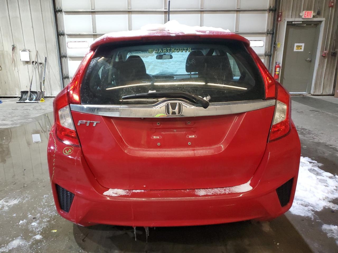2015 Honda Fit VIN 3HGGK5H81FM705400 Copart auction photo, side damage thumbnail 6