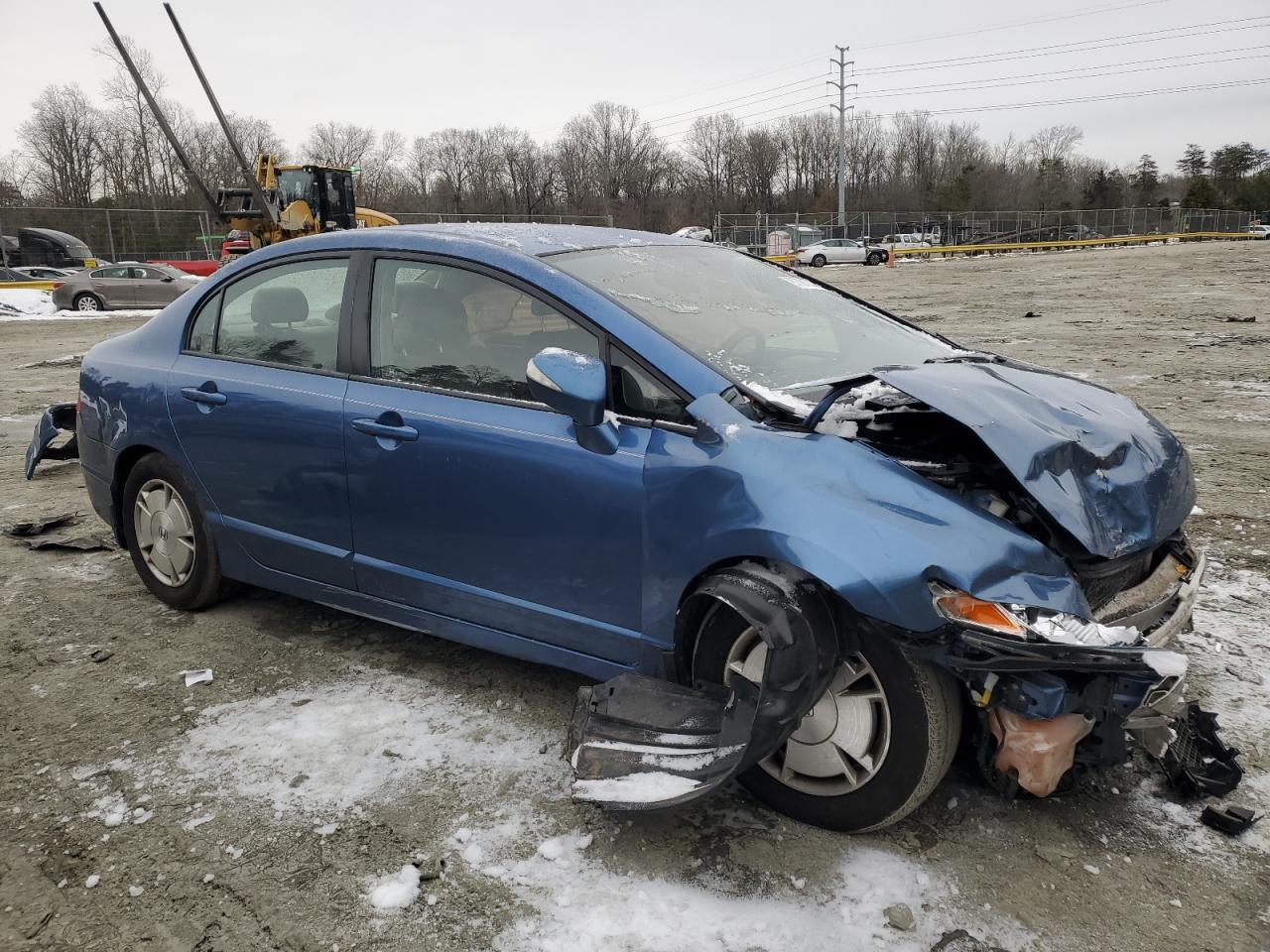 2010 Honda Civic VIN JHMFA3F23AS002914 Copart auction photo, all over / side damage thumbnail 4