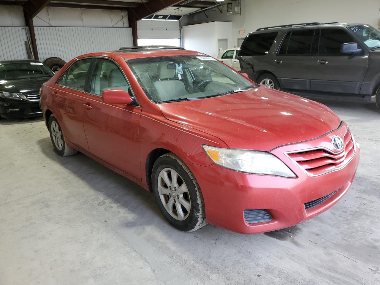 2011 Toyota Camry VIN 4T1BF3EK3BU773328 Copart auction photo, front end damage thumbnail 4
