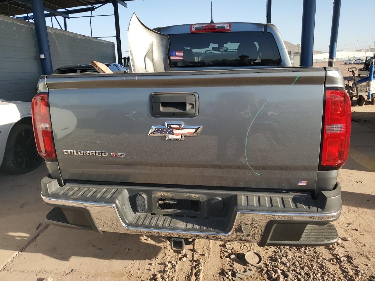 2018 Chevrolet Colorado VIN 1GCGSBEN3J1248568 Copart auction photo, side damage thumbnail 6