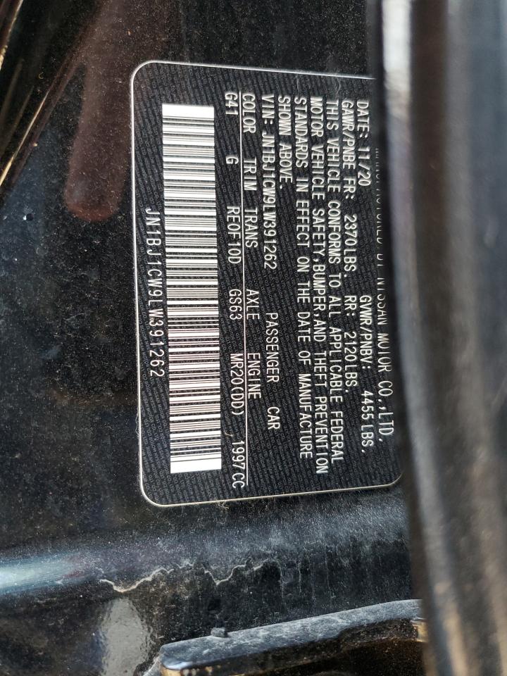 2020 Nissan Rogue VIN JN1BJ1CW9LW391262 Copart auction photo, front end damage thumbnail 13